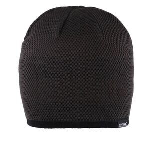 Regatta Unisex Adult Brock III Beanie / Black/Gray